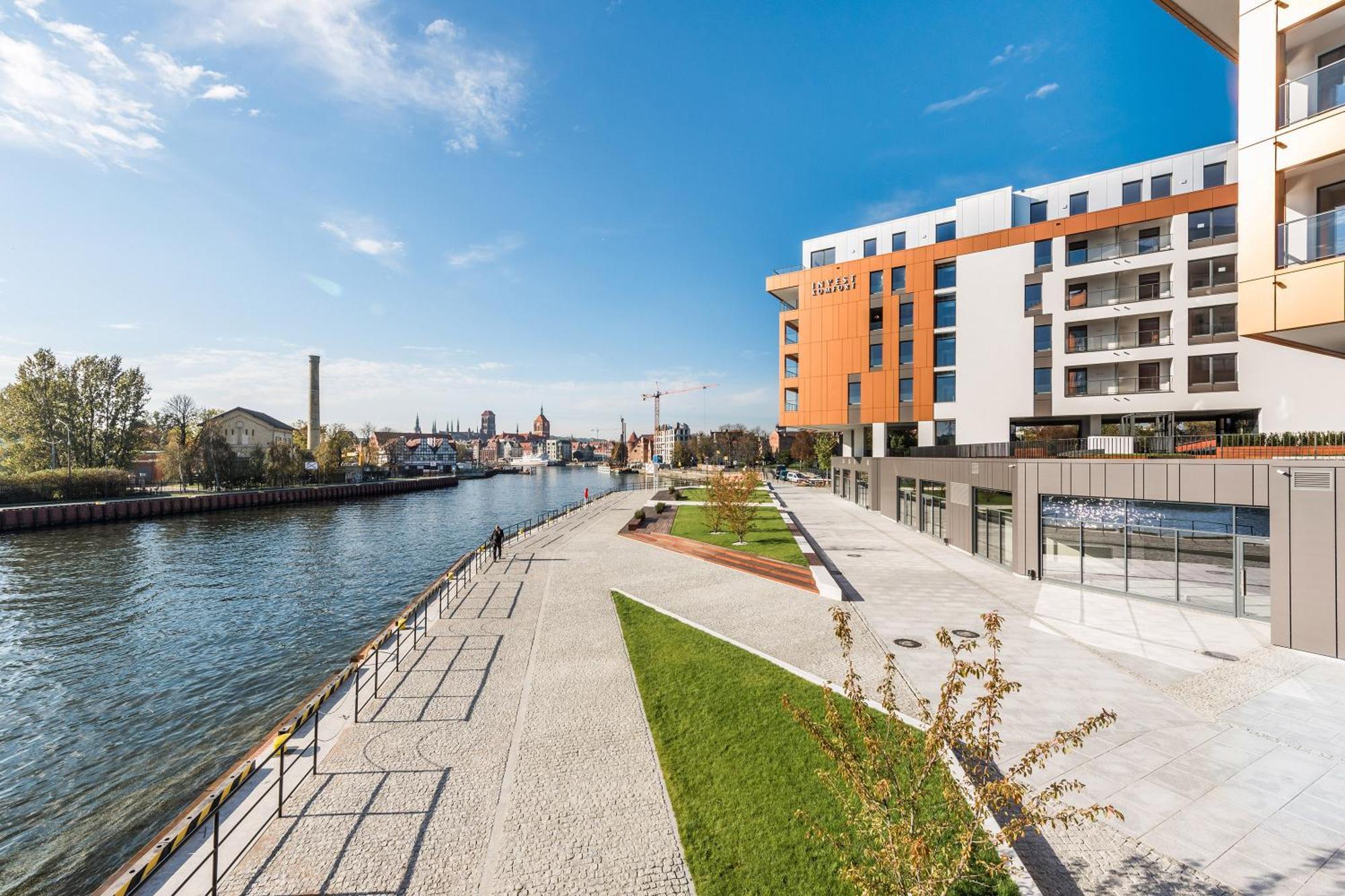Blue Mandarin Riverside Premium Sauna & Gym Gdańsk Kültér fotó